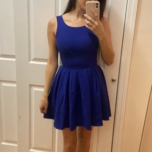 Blue mini dress US 2/AUS 6